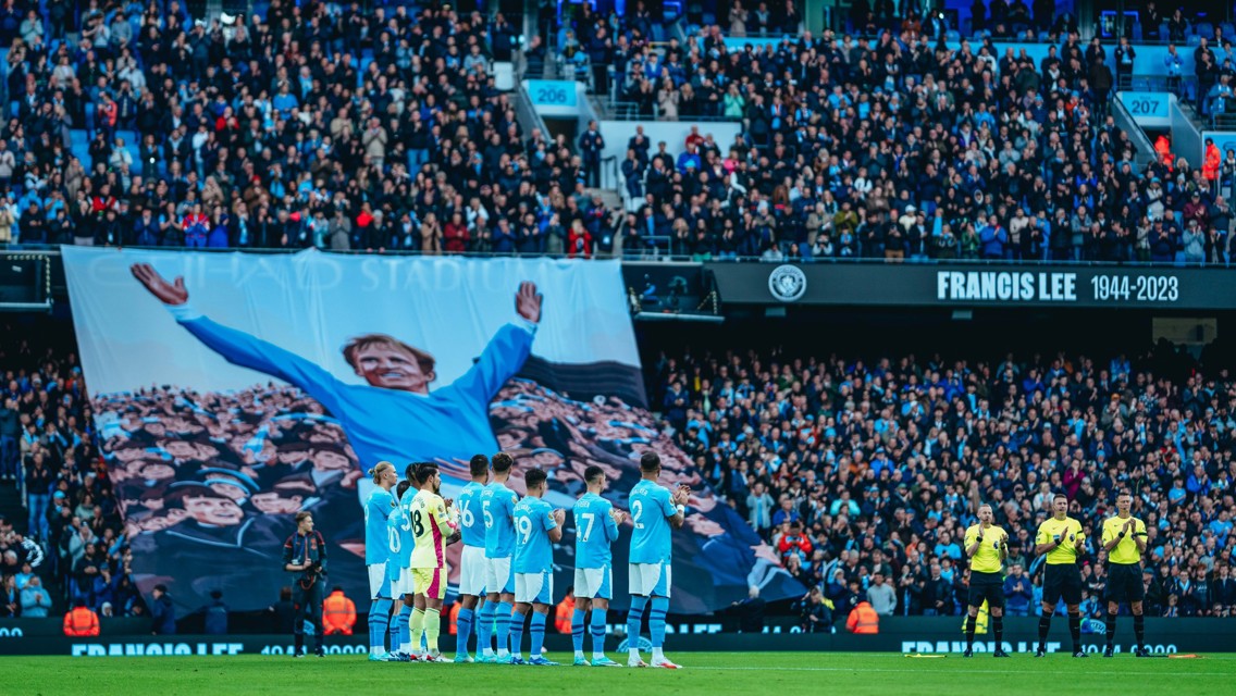 Watch: Francis Lee honoured at the Etihad