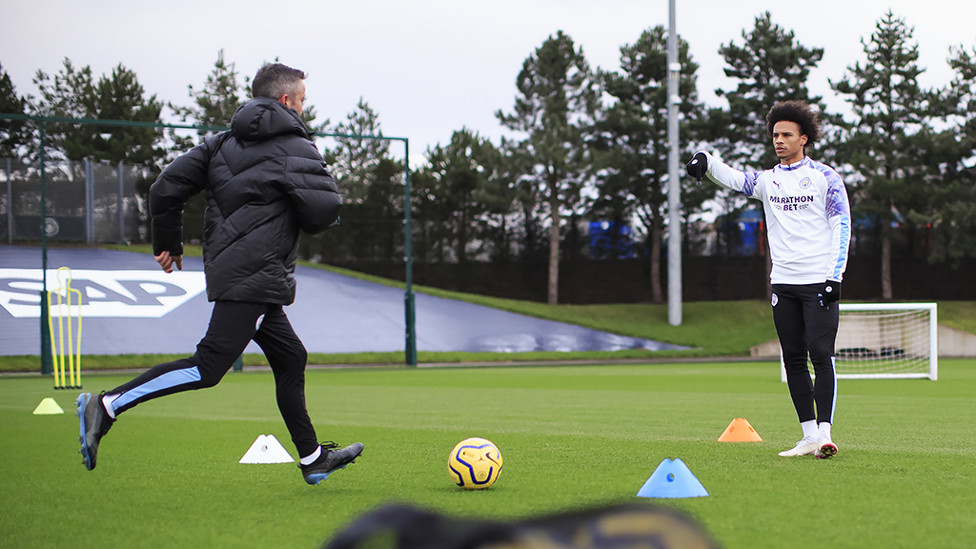 POSITIVE POINTER : Leroy is progressing well with his rehabilitation