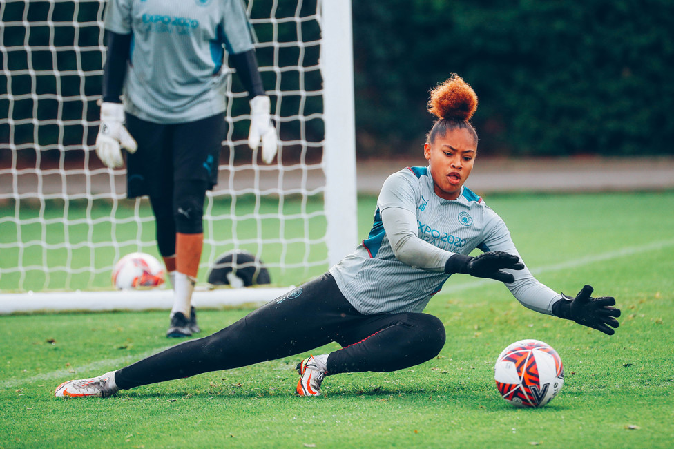 YOUNG STAR : Teenager Khiara Keating has been soaking up valuable experience
