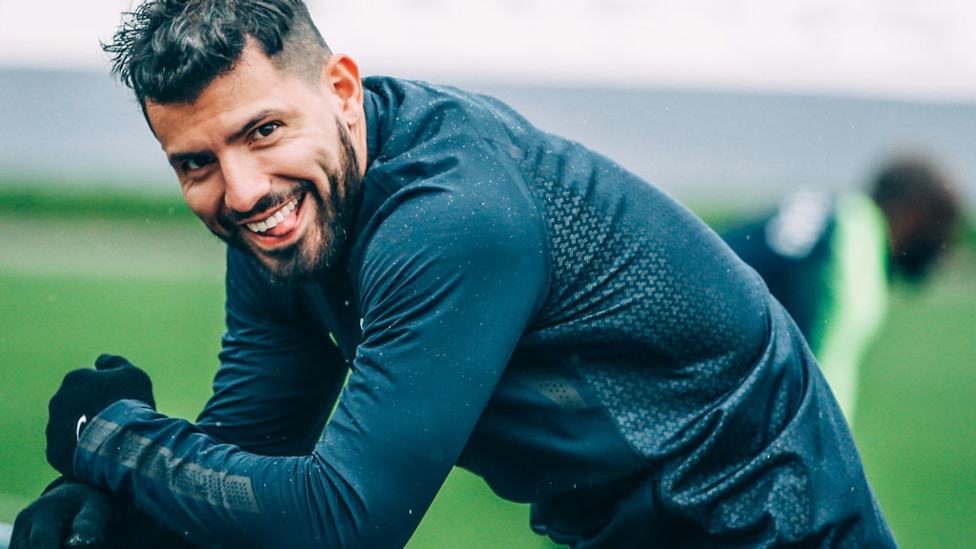 LOOKING SHARP : Sergio Aguero