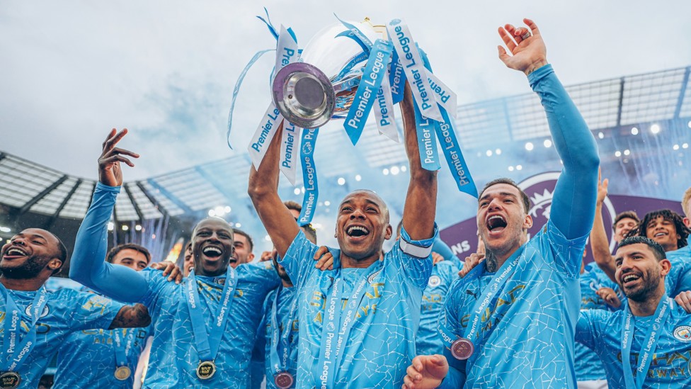 CAPTAIN'S PERFORMANCE : The 36-year-old's leadership proved vital as City reclaimed the Premier League in 2020/21.