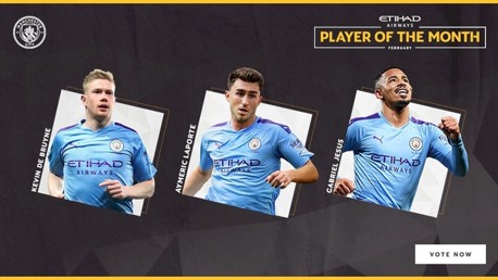Nominasi POTM Etihad Bulan Februari