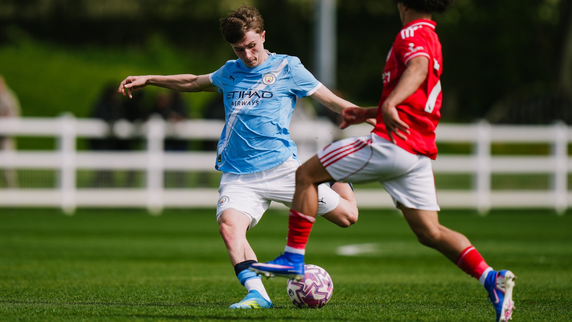 MIDFIELD MAESTRO : Finlay Gorman pulling all the strings.