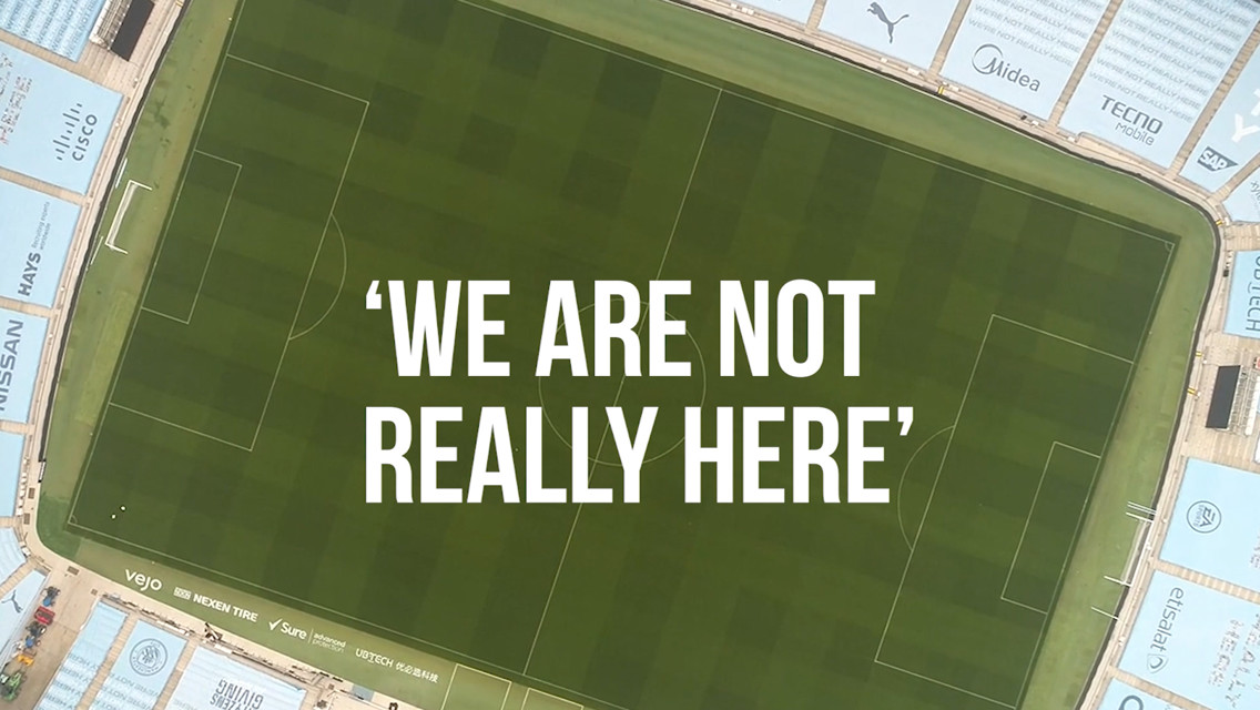 We’re Not Really Here