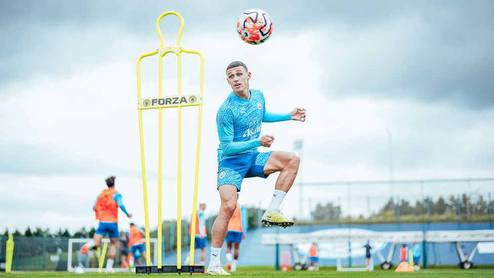 FODEN IN FORM : Phil Foden will hope to pick up from where he left off as he gets set for the Blades encounter