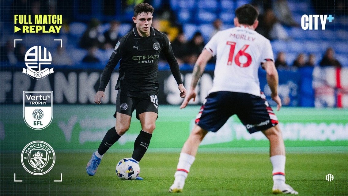 Full match replay: Bolton v City's EDS - EFL Trophy