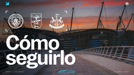 City v Newcastle: horarios y TV
