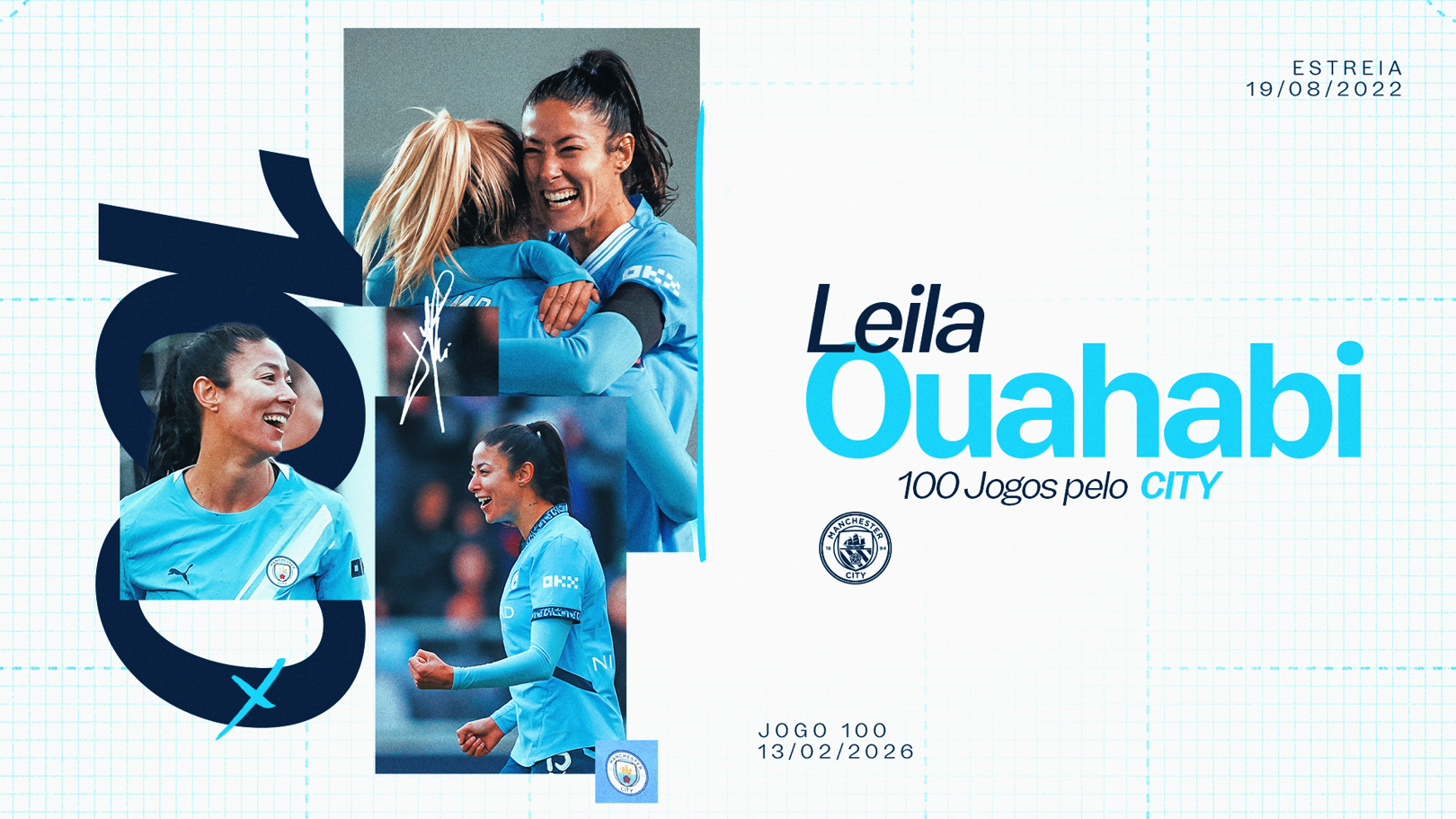 Ouahabi completa 100 jogos pelo City