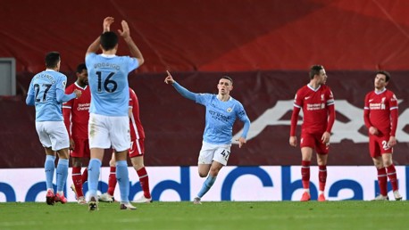 Liverpool v City: Top five goals