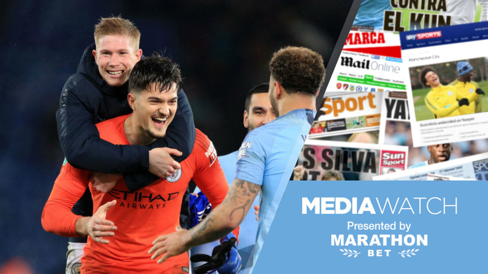 Media heap praise on City’s young guns