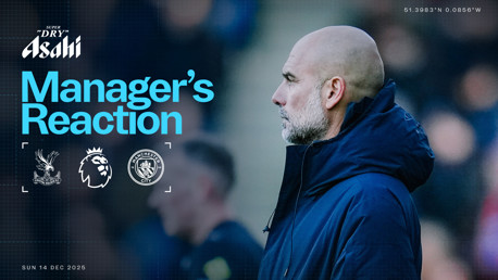 Guardiola praises defence after clean sheet in Palace victory