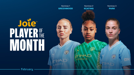 Joie Player of the Month: la lista de nominadas
