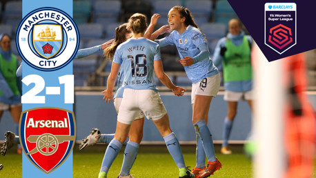 Match highlights: City 2-1 Arsenal