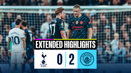 Extended highlights: Spurs 0-2 City