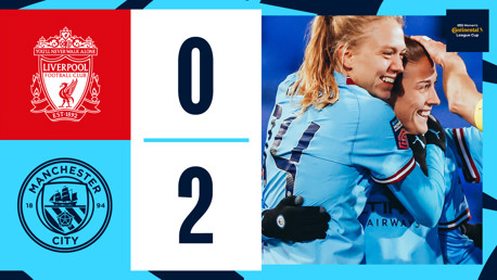 Liverpool 0-2 City: Continental Cup highlights