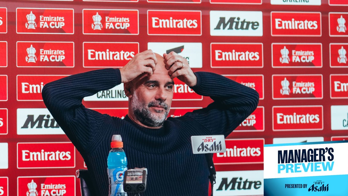 Guardiola’s focus on extending FA Cup record