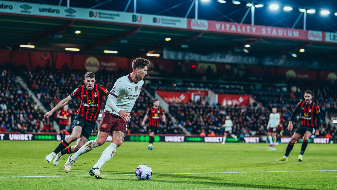 City thrive off the title race pressure, says Stones