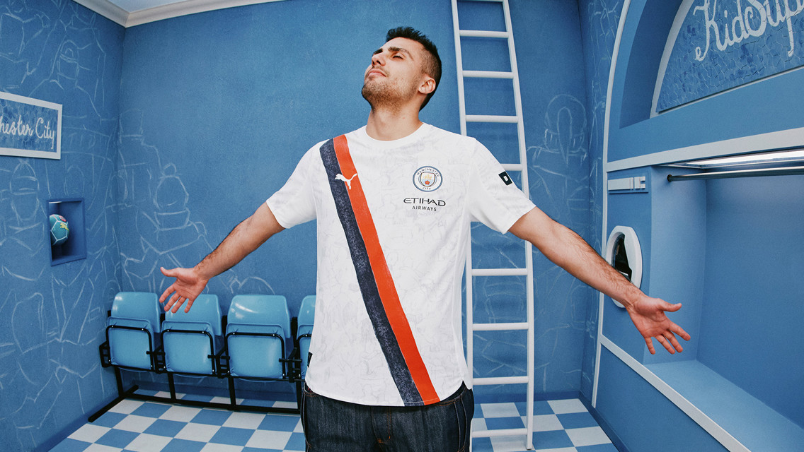 The classic is back: PUMA and KidSuper launch new Manchester City special edition kit