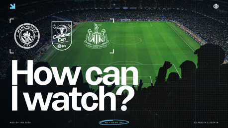 How can I watch City v Newcastle United on TV?