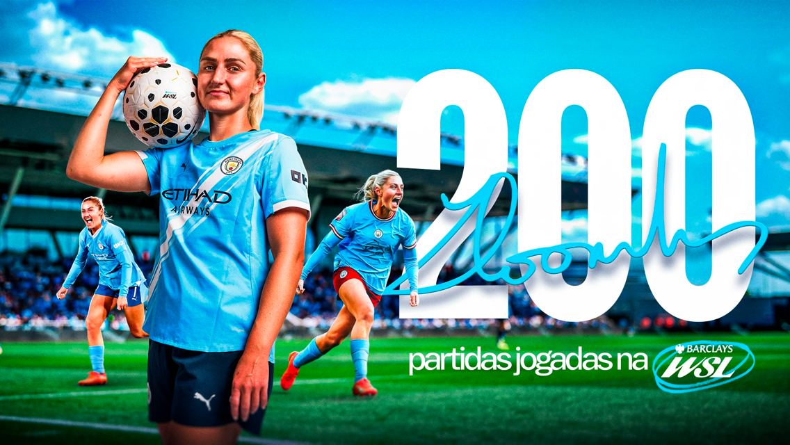 Coombs chega a 200 jogos na WSL