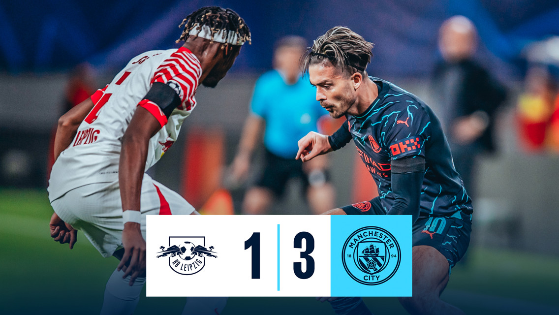 RB Leipzig 1-3 City: Highlights