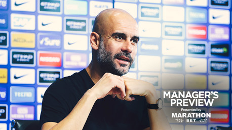 PRESS CONFERENCE: Pep Guardiola addresses the media ahead of the game