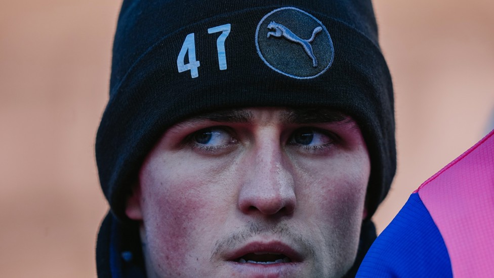 OUR PHIL: The hat gives it away...