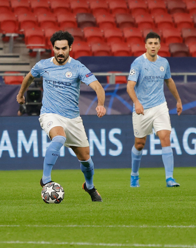 MENUSUK MAJU: Ilkay Gundogan buat City terus bergerak