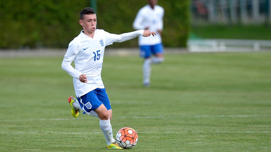 Foden wins first England Under-21 call-up