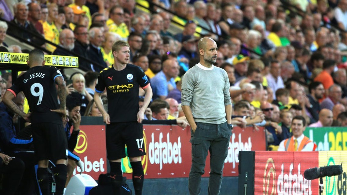 Pep: We lacked urgency but will recover quickly