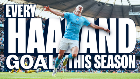 Watch: All of Haaland's 52 Manchester City goals so far