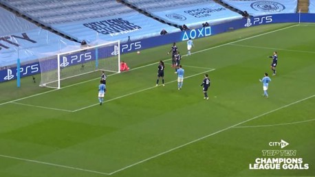 City's top ten Champions League goals