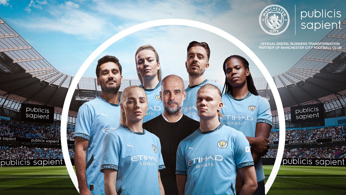 Manchester City announce global partnership with Publicis Sapient 