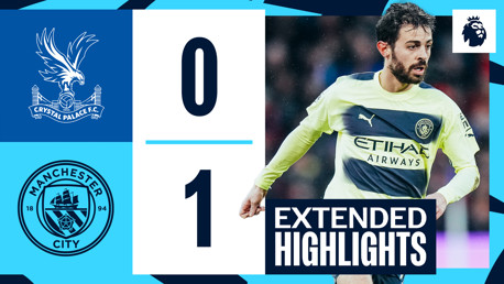 Crystal Palace 0-1 City: Cuplikan panjang