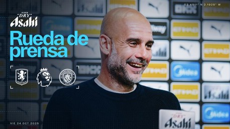 Pep Guardiola: en directo