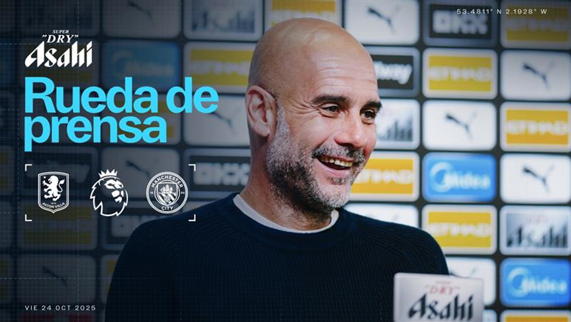 Pep Guardiola: en directo