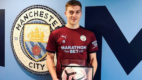 Delap delighted to receive debut match ball