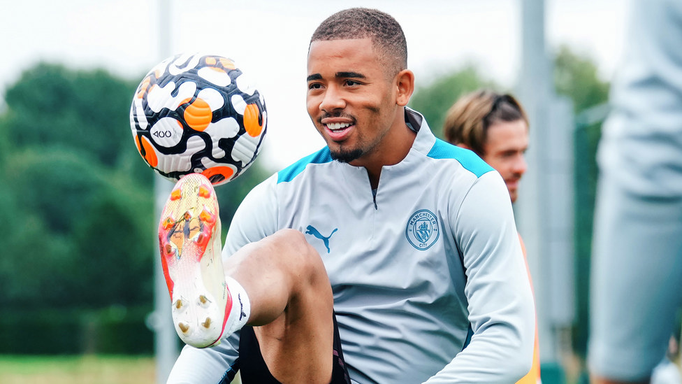 GIFT OF THE GAB : Gabriel Jesus with his eyes on the prize