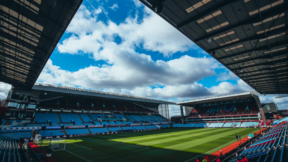 AWAY DAY : Villa Park ready to host City.