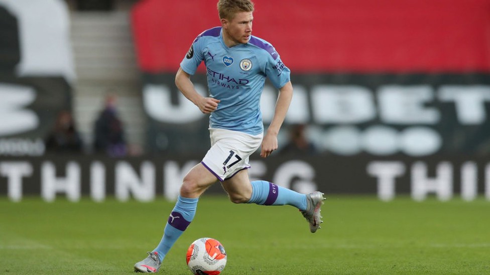 ANCAMAN PRIA BELGIA: Kevin De Bruyne masuk dari bangku cadangan....