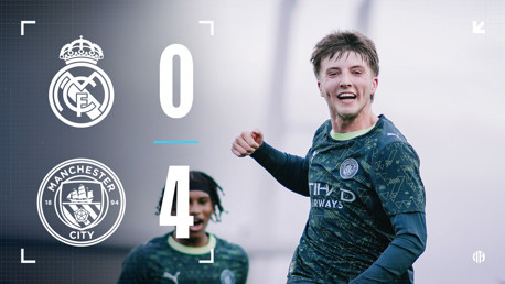 Real Madrid Under-19s 0-4 City Under-19s: 2-minute highlights