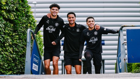 Training: The boys are back in town!