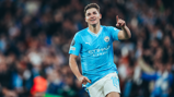 JOLLY JULIAN: Alvarez enjoyed that one!