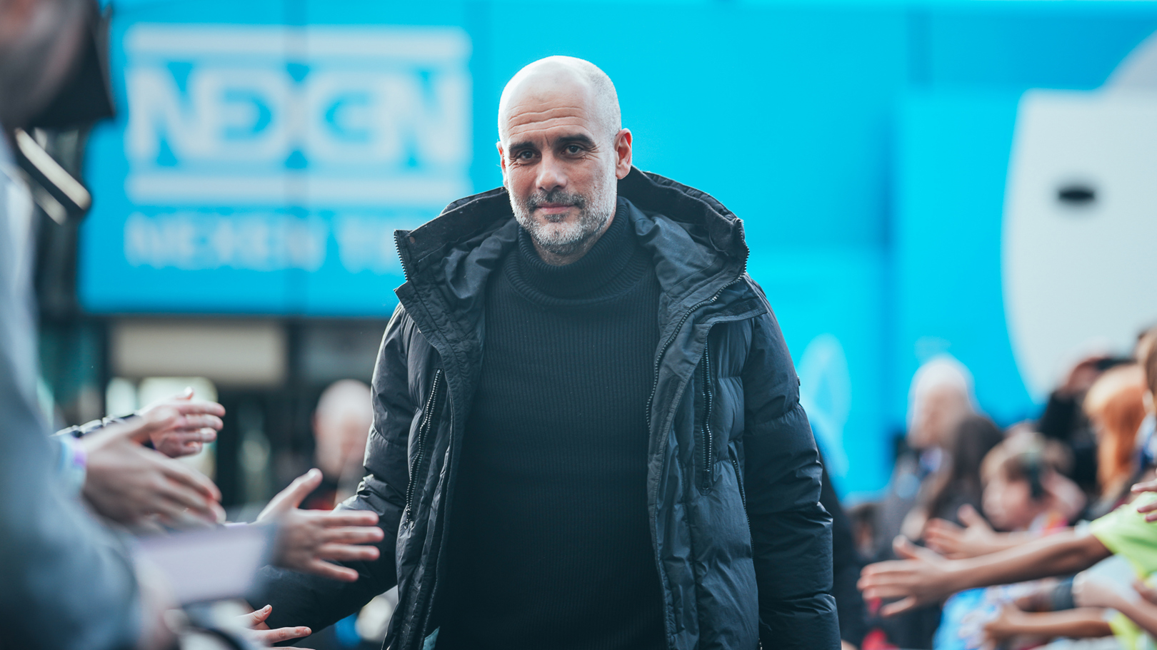 Guardiola delighted to remain in hunt for three trophies