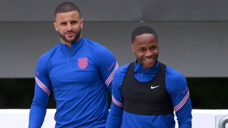 Sterling and Walker named in EURO 2020 Team of the Tournament