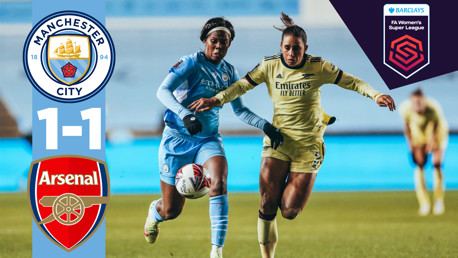 FA WSL highlights: City 1-1 Arsenal