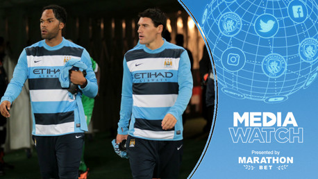 BLUE BOYS: Gareth Barry and Joleon Lescott have praised City's squad ahead of the new season.