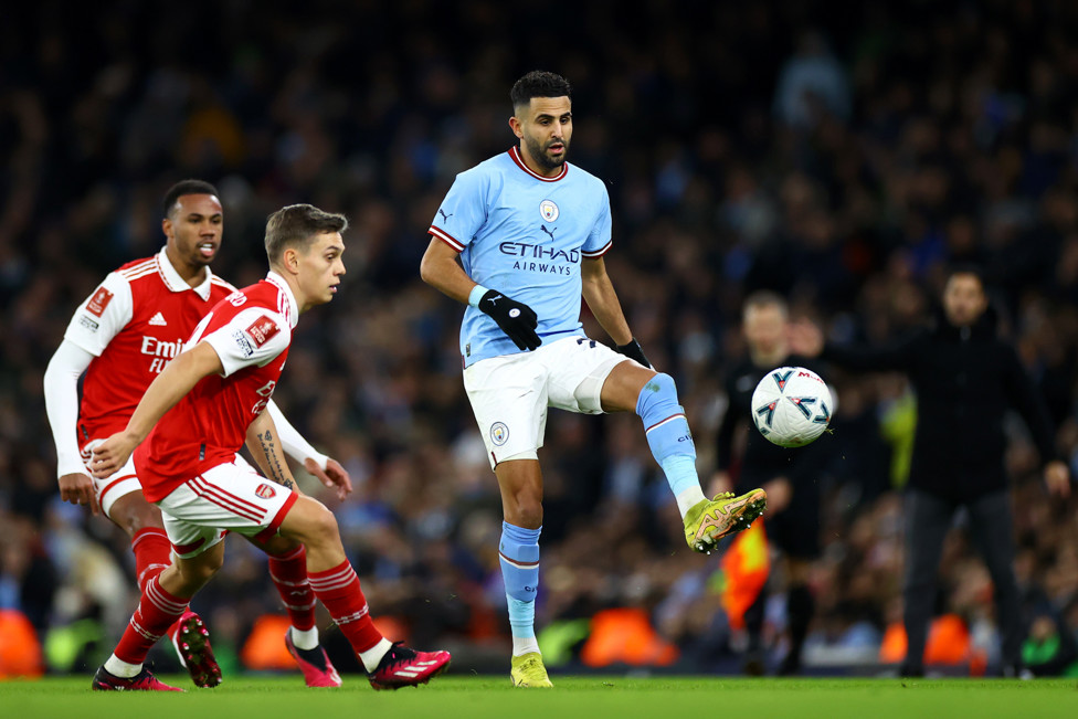 HEGEMONIA  : City vem dominando os confrontos recentes contra o Arsenal.