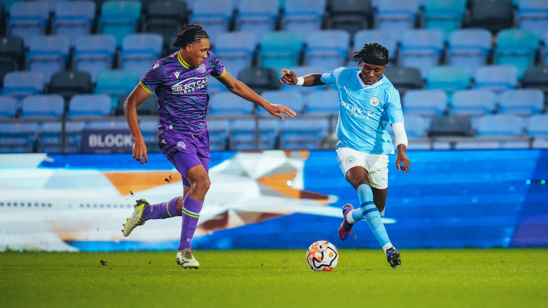 ACTION MAN: Joel Ndala takes the fight to Reading.