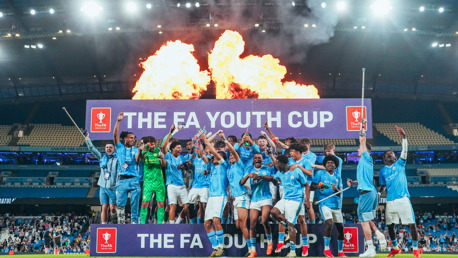City's four tops roar to FA Youth Cup glory